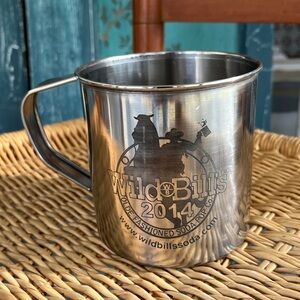 Wild Bill's Olde Fashioned Soda Pop Co. 2014 Stainless Steel Mug